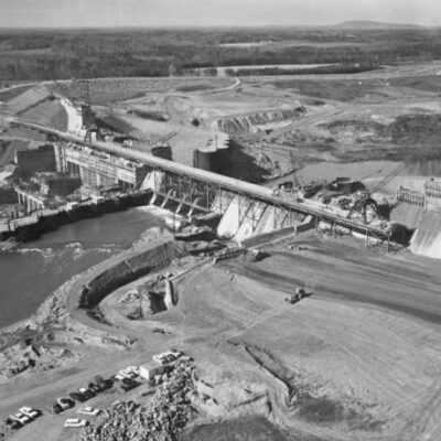 Construction of Lake Norman