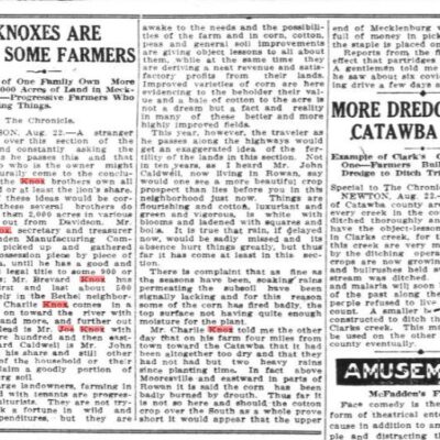 The Knoxes are Some Farmers