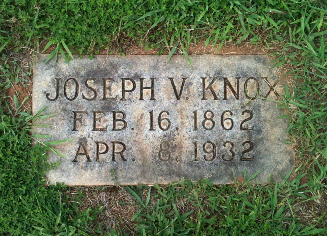 Joseph Van Buren Knox grave site