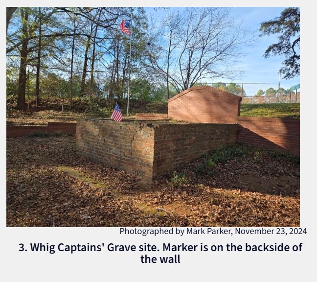 Whig captains grave site